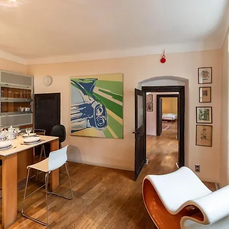 18th Century Under Castle Apartment Prag